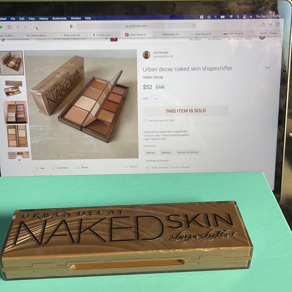 Urban Decay Naked Skin ShapeShifter -Light Medium Shift palette